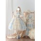 Miss Point Point Garden Embroidered Tiered JSK(Reservation/3 Colours/Full Payment Without Shipping)